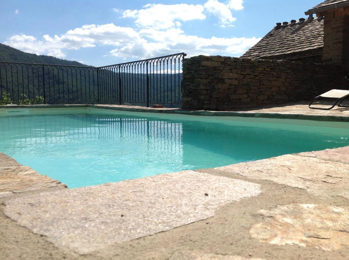 Maison De Charme En Ardeche Du Sud Avec Piscine Beaumont  Eksteriør billede